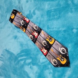 Steven harris electric guitar tie